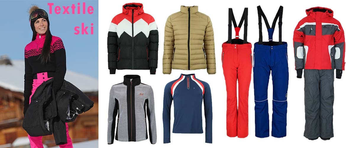 Textile ski